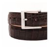Brown American Alligator Leather Belt