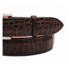 Brown American Alligator Leather Belt