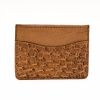 Full Quill Tan Ostrich Leather Wallet 1