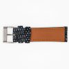 Genuine Washed Blue Lizard Leather Watch Strap (Made in U.S.A)