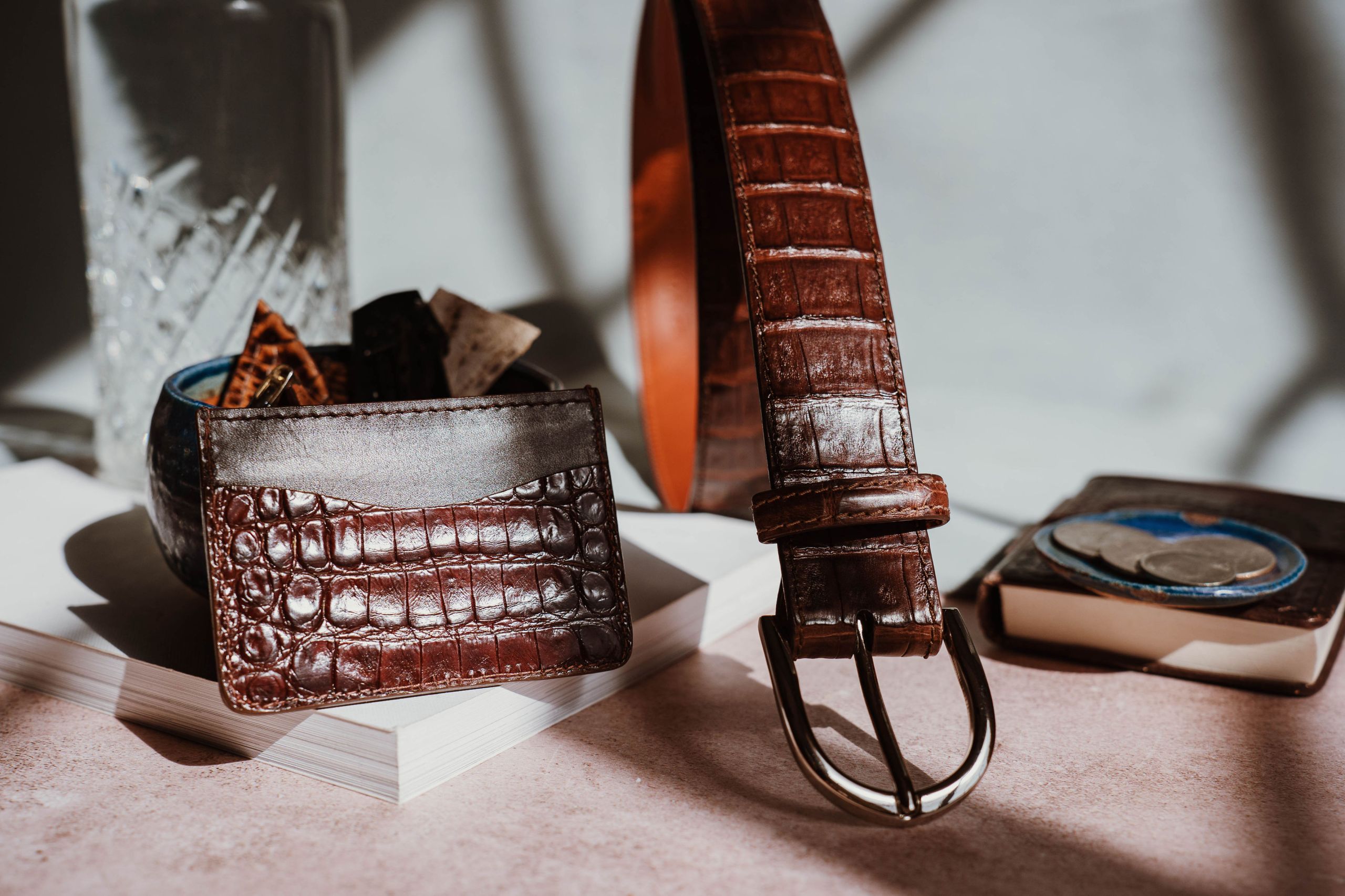 Handmade Leather Belts & Straps
