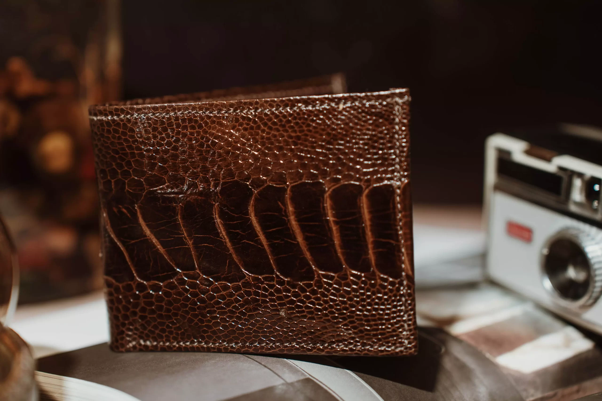 wallet leather scaled | Artifex Leather Works