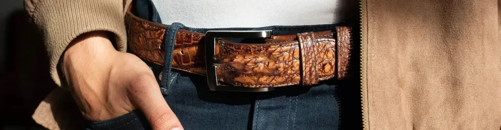 Artifex Leather works belts