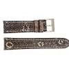Natural Ring Lizard Leather Watch Strap